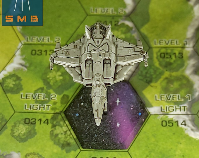 Battletech Miniatures - Sabre Aerospace Fighter - SirMortimerBombito Sculpt