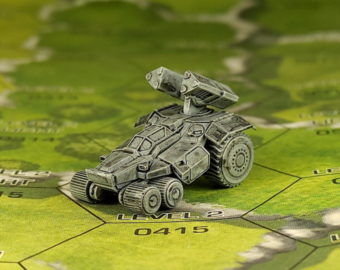 Nacon Armoured Scout - SirMortimerBombito Sculpt | American Mecha | Compatible with BT and other 6mm Tabletop Wargames