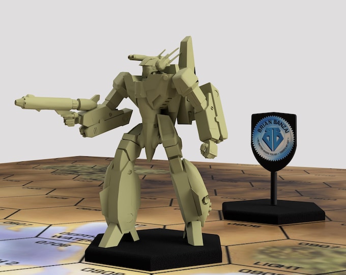 Phoenix Hawk Royal PXH-1b by Brian Banzai | American Mecha | Compatible with BT and other 6mm Tabletop Wargames