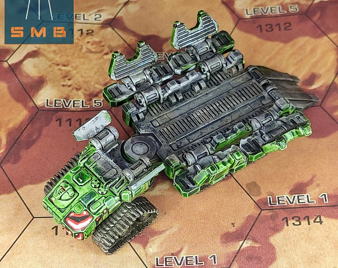 Savior Repair Vehicle - SirMortimerBombito Sculpt | American Mecha | Compatible with Battletech