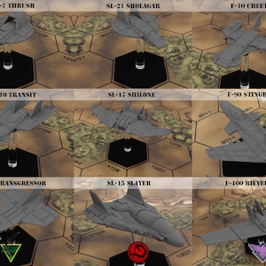 Battletech Miniatures TRO 3025 Aerospace Fighters Etsy