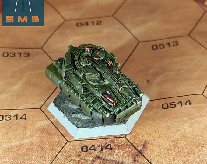 Battletech Miniatures - Regulator Hover - SirMortimerBombito Sculpt