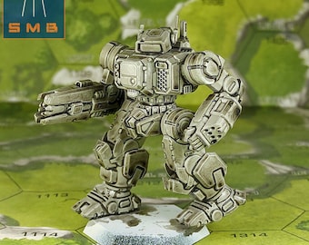 Highlander - SirMortimerBombito Sculpt | American Mecha | Compatible with BT and other 6mm Tabletop Wargames
