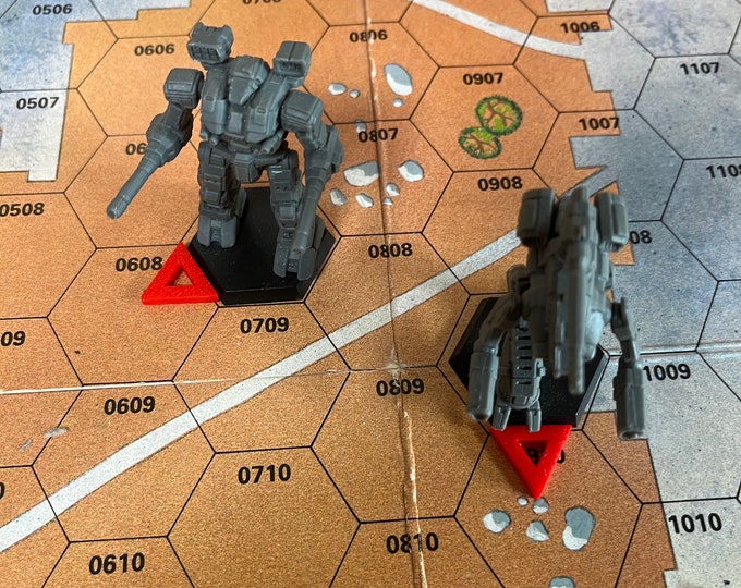 12x Torso Twist Indicators | American Mecha | Compatible with BT and other 6mm Tabletop Wargames