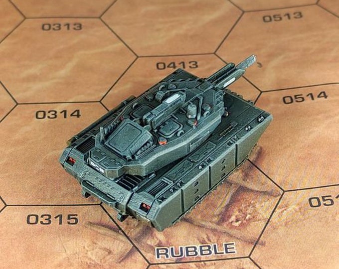 Battletech Miniatures - HVT (Custom) Tank - SirMortimerBombito Sculpt