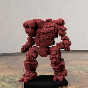 Hunchback &quot;Dragon Force&quot; - PMW Sculpt - Multiple Variants | American Mecha | Compatible with BT and other 6mm Tabletop Wargames