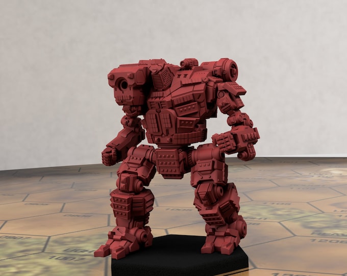 Hunchback Dragon Force - PMW Sculpt - Multiple Variants | American Mecha | Compatible with BT and other 6mm Tabletop Wargames