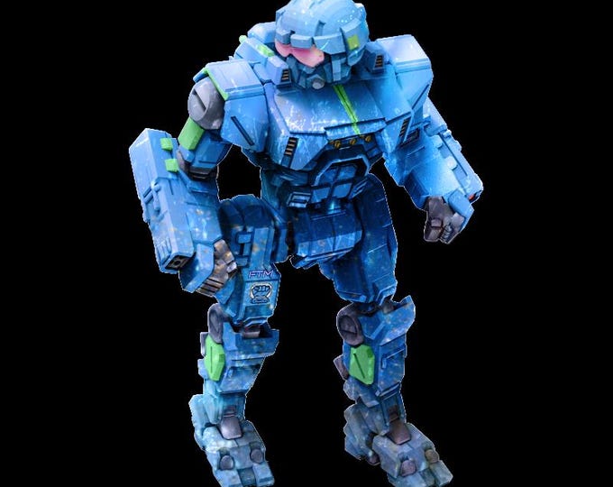 Commando by Brian Banzai | Multiple Variants | American Mecha | Compatible with BT and other 6mm Tabletop Wargames