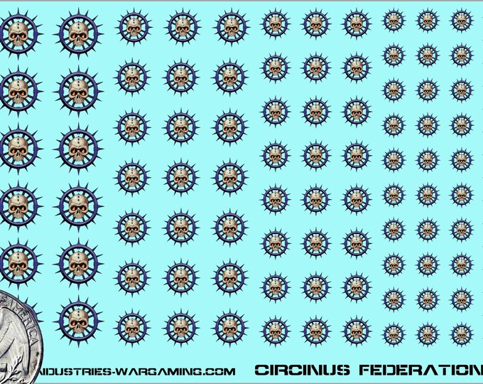 Periphery - Circus Federation | Premium Decals for Battletech / Mechwarrior / Alpha Strike