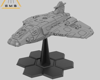 Gazelle - Mapscale Military Dropship | SirMortimerBombito | American Mecha | For Battletech / Alpha Strike / Mechwarrior