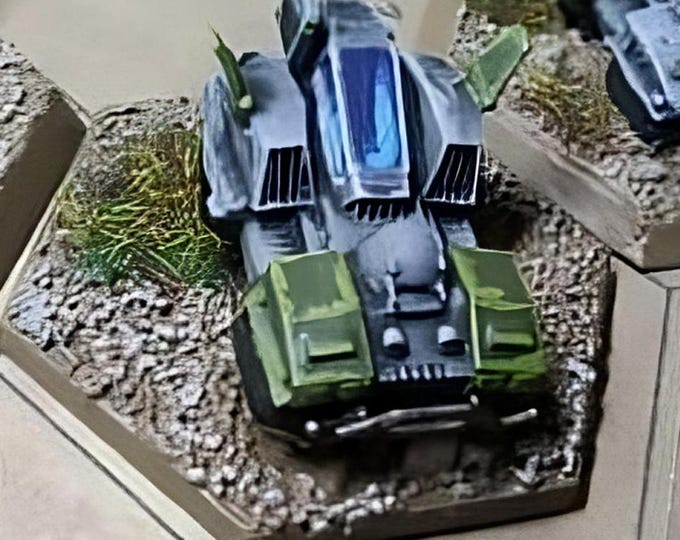 Samash Hover Tank - SirMortimerBombito Sculpt | American Mecha | Compatible with Battletech