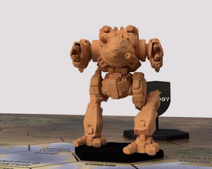 Mad Cat Mk II "Moonwalker" | Special Variant by Syllogy | American Mecha | Compatible with BT and other 6mm Tabletop Wargames