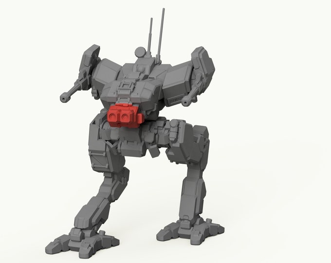 Locust LCT-3V | DIW Exclusive | American Mecha | Compatible with Battletech