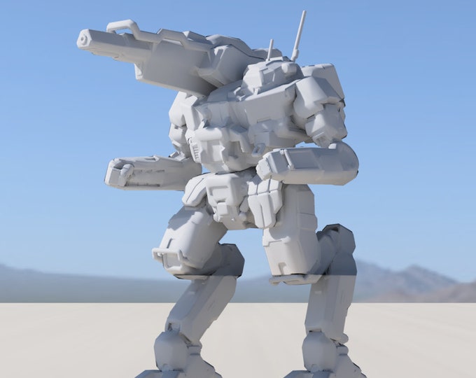 Battletech Miniatures - TRO 3055 - Inner Sphere Mechs MWO Style - 3D Printed on Demand