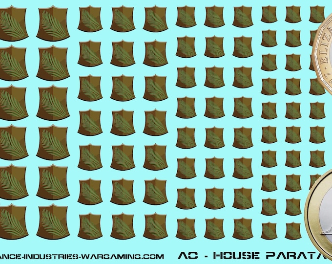 Periphery - Aurigan Coalition - House Parata | Premium Decals for Battletech / Mechwarrior / Alpha Strike