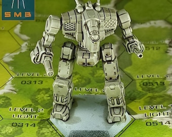 Naga II - SirMortimerBombito Sculpt | American Mecha | Compatible with Battletech