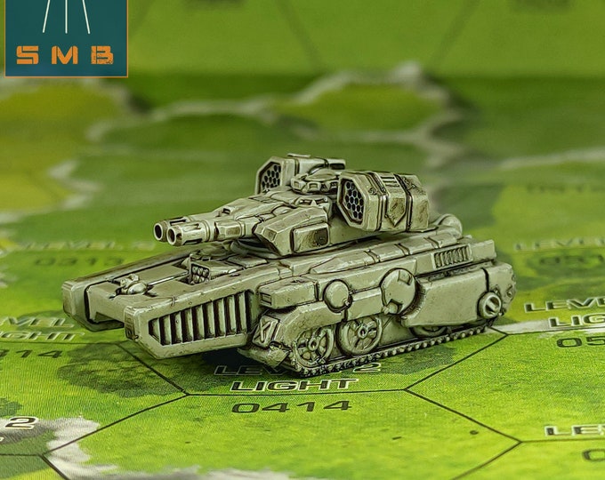 Winston Combat Vehicle - SirMortimerBombito Sculpt | American Mecha | Compatible with Battletech