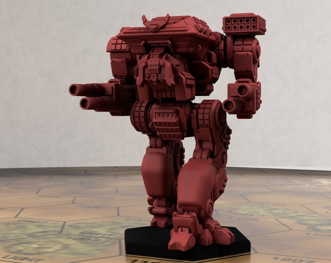 Warhawk / Masakari Dragon Force - PMW Sculpt - Multiple Variants | American Mecha | Compatible with BT and other 6mm Tabletop Wargames