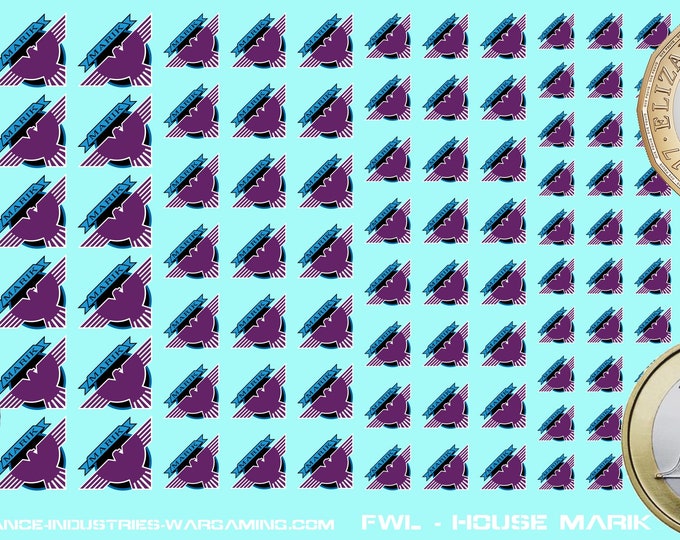 Free Worlds League - House Marik (Classic) | Premium Decals for BattleTech / Mechwarrior / Alpha Strike