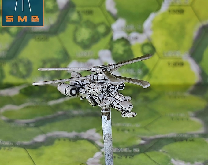 DI Multipurpose VTOL - SirMortimerBombito Sculpt | American Mecha | Compatible with Battletech