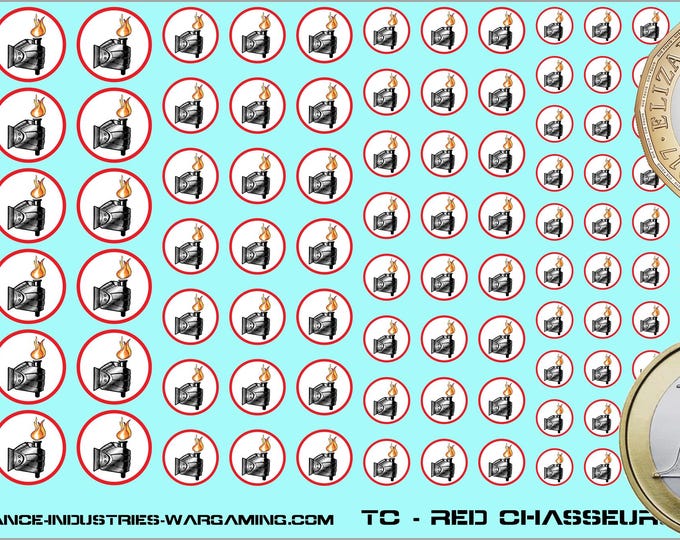 Periphery - Taurian Concordat - Red Chasseurs | Premium Decals for Battletech / Mechwarrior / Alpha Strike