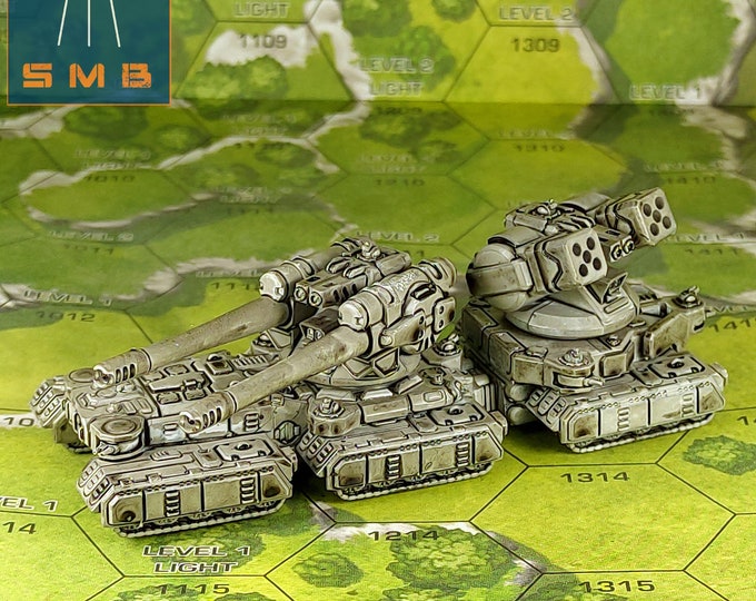 Destrier Siege Vehicle - SirMortimerBombito Sculpt | American Mecha | Compatible with Battletech