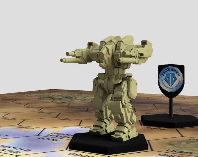 Wolfman Frankenmech by Brian Banzai | BattleTech Miniatures | For Battletech / Alpha Strike / Mechwarrior