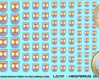 Lyran Commonwealth - Hesperus Guards | Premium Decals for BattleTech / Mechwarrior / Alpha Strike