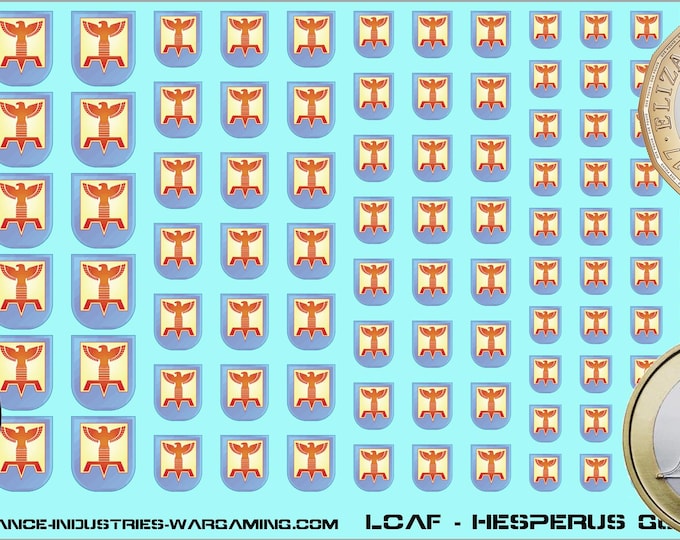 Lyran Commonwealth - Hesperus Guards | Premium Decals for BattleTech / Mechwarrior / Alpha Strike