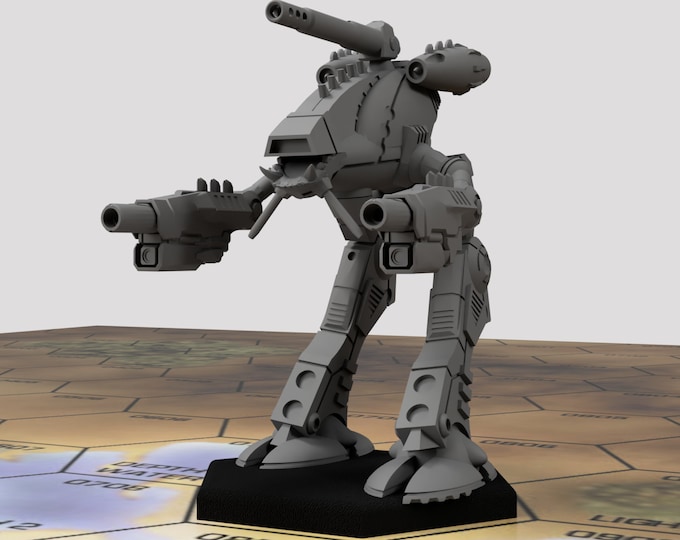 Black Marauder "The Dark One" | DIW Exclusive | American Mecha | Compatible with Battletech