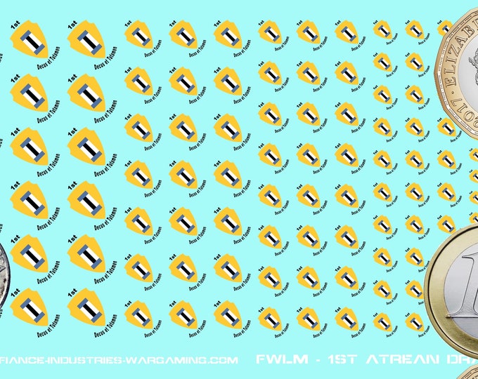 Free Worlds League - Atrean Dragoons - 1st Atrean Dragoons | Premium Decals for BattleTech / Mechwarrior / Alpha Strike
