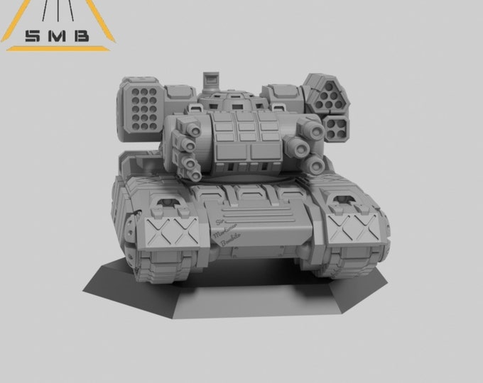 Battletech Miniatures -  Ontos Heavy Tank (3053 Version) - SirMortimerBombito Sculpt