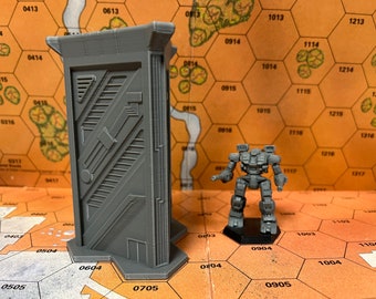 BATTLEBLOX - Star City - Mixed Facility | American Mecha | Compatible with BT and other 6mm Tabletop Wargames