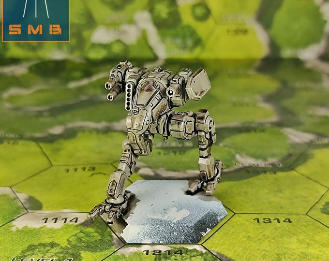 Raven RVN-2X - SirMortimerBombito Sculpt | American Mecha | Compatible with BT and other 6mm Tabletop Wargames