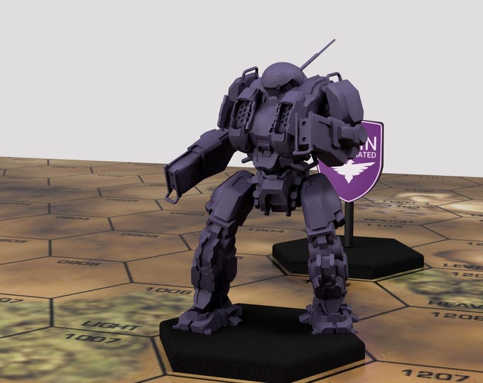 Dervish  - Multiple Variants - by Ronin Inc. | American Mecha | Compatible with Battletech