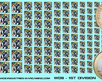 Word of Blake - 1st Division | Premium Decals for BattleTech / Mechwarrior / Alpha Strike