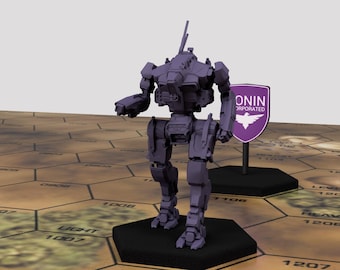 Assassin  - Multiple Variants - by Ronin Inc. | American Mecha | Compatible with Battletech