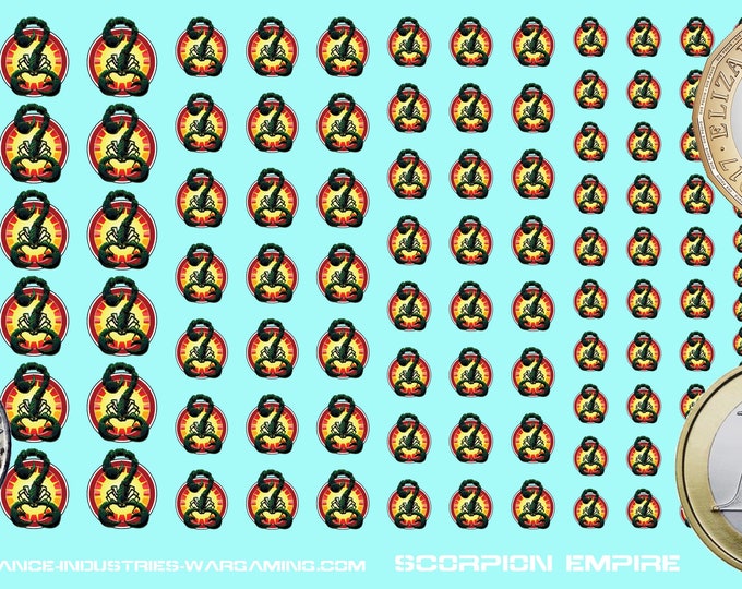 Periphery - Scorpion Empire | Premium Decals for BattleTech / Mechwarrior / Alpha Strike