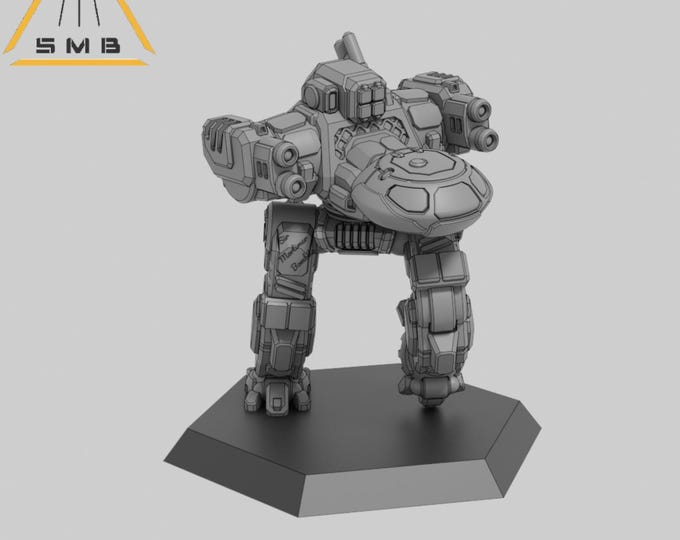 Jenner JR7-D - SirMortimerBombito Sculpt | American Mecha | Compatible with Battletech