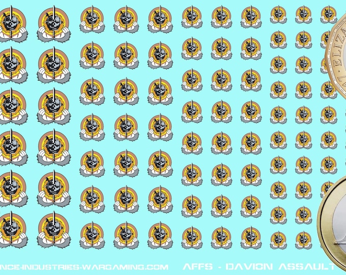 Federated Suns - Davion Guards - Davion Assault Guards | Premium Decals for BattleTech / Mechwarrior / Alpha Strike