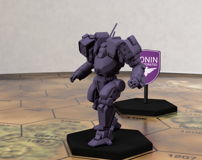 Arctic Cheetah (Hankyu) - Multiple Variants - by Ronin Inc. | American Mecha | Compatible with Battletech