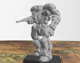 Awesome AWS-8V | DIW Exclusive | American Mecha | Compatible with BT and other 6mm Tabletop Wargames
