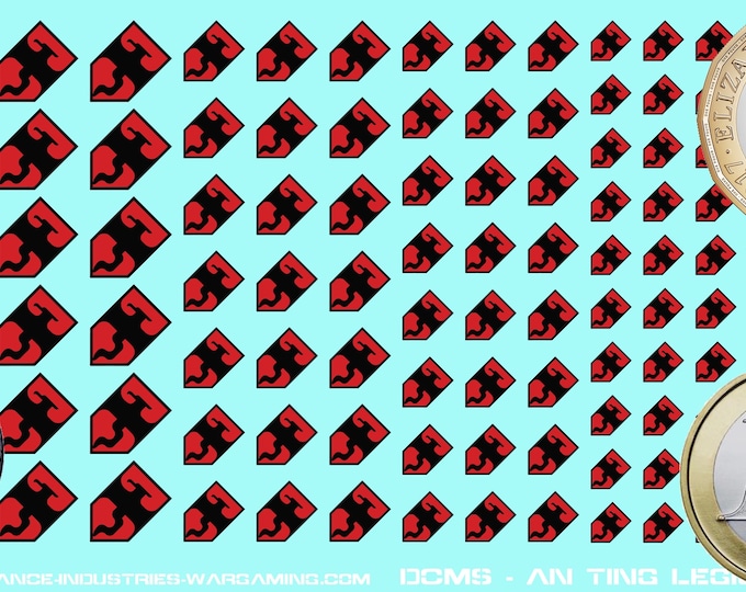 Draconis Combine - An Ting Legion Brigade | Premium Decals for BattleTech / Mechwarrior / Alpha Strike