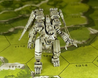 Battletech Miniatures - Jade Hawk "Sabretooth" from XTRO Zhukov - SirMortimerBombito Sculpt