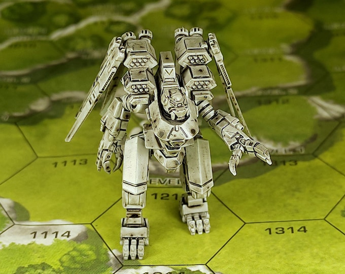 Jade Hawk 4 Sabretooth (XTRO Project Zhukov) | Sir Mortimer Bombito | American Mecha | Compatible with BT and other 6mm Wargames