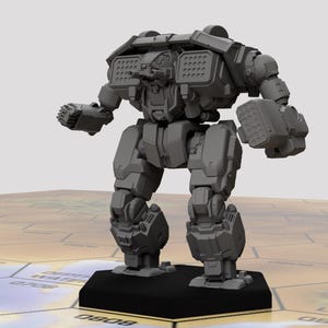 Salamandre (variante multiple) | Exclusivité DIW | Mecha américain | Compatible avec BT et d&#39;autres jeux de guerre sur table de 6 mm