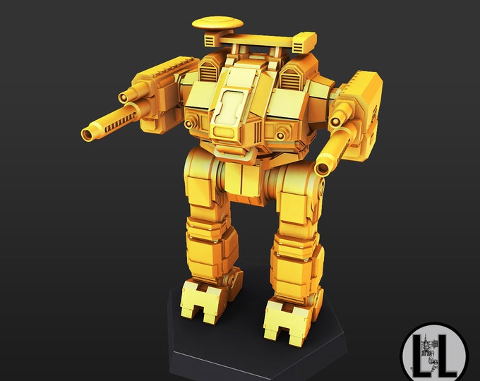 Rifleman II - PMW Sculpt - Multiple Variants | American Mecha | Compatible with BT and other 6mm Tabletop Wargames