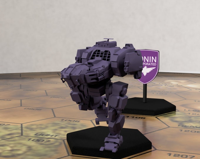 Jenner - Multiple Variants - by Ronin Inc. | Compatible with BT/American Mecha and other tabletop games