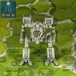 Timber Wolf (Mad Cat) | Sir Mortimer Bombito | American Mecha | Compatible with BT and other 6mm Tabletop Wargames