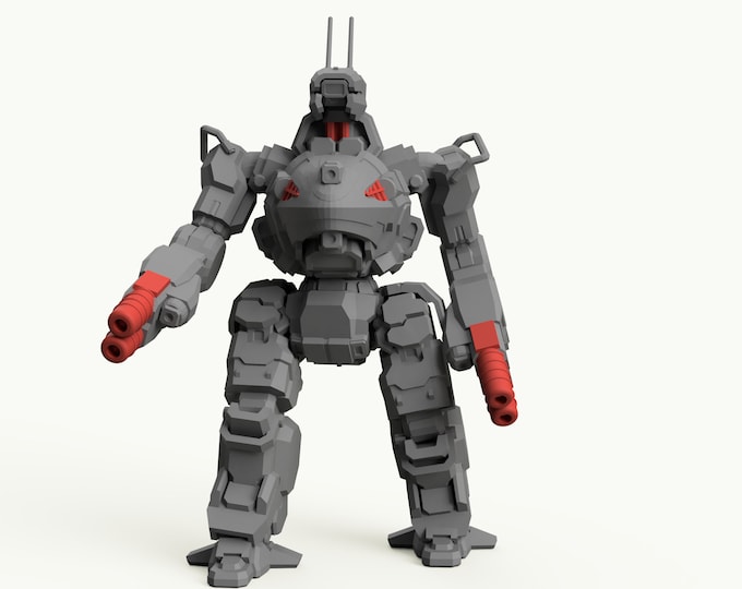 Annihilator ANH-1E | DIW Exclusive | American Mecha | Compatible with BT and other 6mm Tabletop Wargames